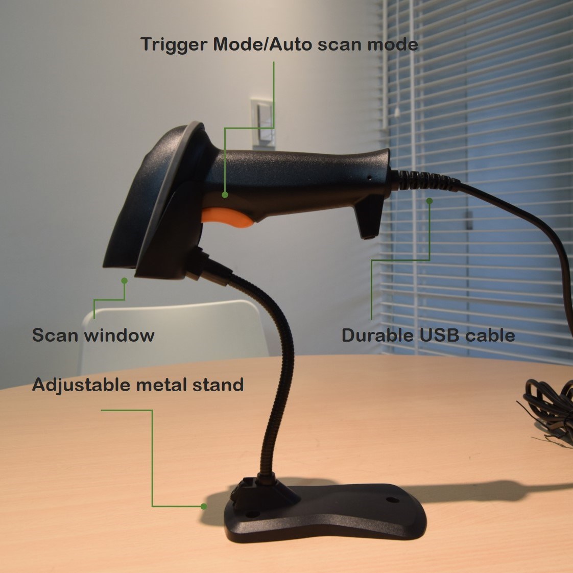 EX25 2D barcode scanner